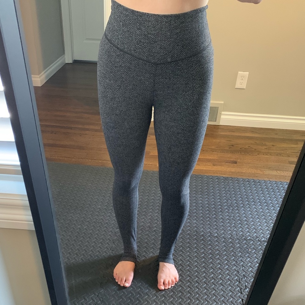 Lululemon Herringbone Wunder Under Leggings *RARE*